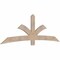 Ekena Millwork Davenport Smooth Timber Gable Bracket, Douglas Fir, 96"W x 32"H x 1 1/2"D x 5 1/2"F, 8/12 Pitch GBW096X32X0206DAV00SDF - alternate 4
